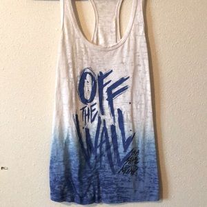 “Off the wall” tank top